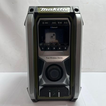 MAKITA マキタ バッテリー式ラジオ Bluetooth アダプター付 コードレス式 40v  MR005G オリーブ