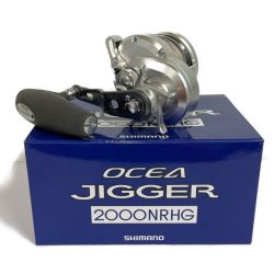 ★★ SHIMANO シマノ 11 オシアジガー 2000NRHG　ベイトリール 02762 替ハンドルノブ付き Aランク