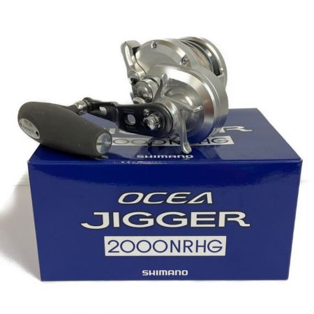  SHIMANO シマノ 11 オシアジガー 2000NRHG　ベイトリール 02762 替ハンドルノブ付き