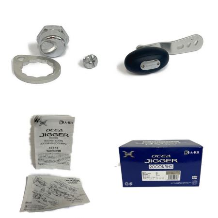  SHIMANO シマノ 11 オシアジガー 2000NRHG　ベイトリール 02762 替ハンドルノブ付き