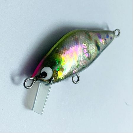  EGOIST エゴイスト ルアー ミノー　約40ｍｍ/3ｇ leaf ormeau MJグラデParrやまめ/生銀ベリー