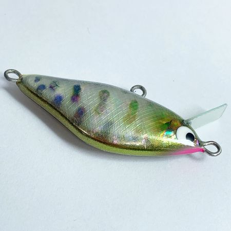  EGOIST エゴイスト ルアー ミノー　約40ｍｍ/3ｇ leaf ormeau MJグラデParrやまめ/生銀ベリー