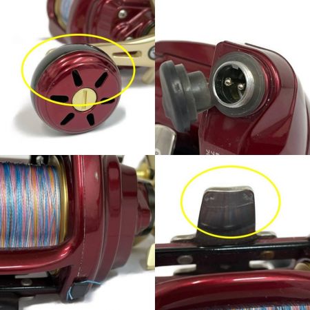  DAIWA ダイワ  電動リール SEA BORG 500AT 00801458 レッド系
