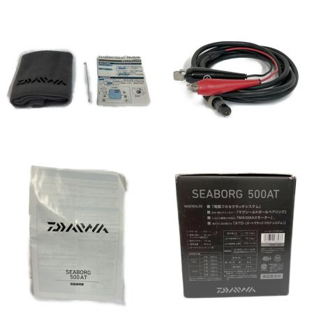  DAIWA ダイワ  電動リール SEA BORG 500AT 00801458 レッド系
