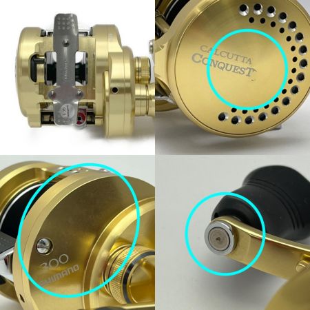  SHIMANO シマノ ベイトリール　18 CALCUTTA CONQUEST 300 03863