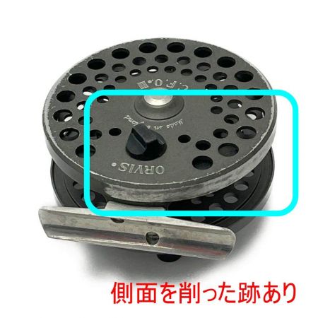  ORVIS フライリール　本体のみ　やすりの跡あり C.F.O.Ⅲ