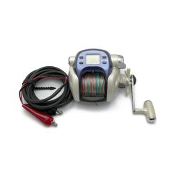 ★★ SHIMANO シマノ 【ジャンク】電動リール　スーパータナコンX　600WP　通電不安定・リール逆回転 00801353 Dランク