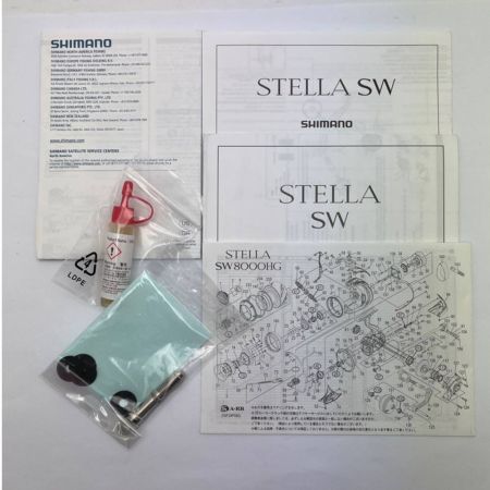  SHIMANO シマノ 19 STELLA SW 10000PG スピニングリール 03967 ラインストッパー/ハンドルノブ付