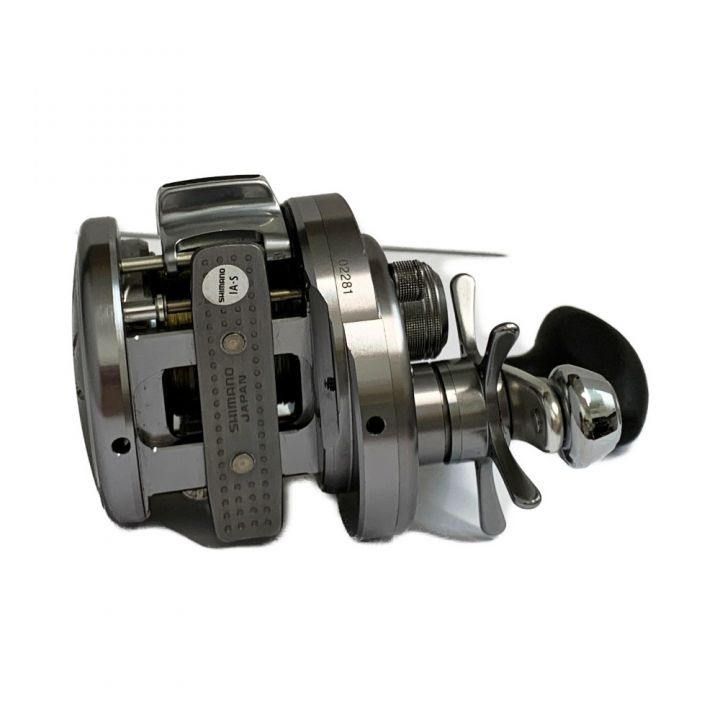 SHIMANO シマノ 09 カルカッタコンクエスト 200DC シングルハンドル付 ベイトリール 02281｜中古｜なんでもリサイクルビッグバン