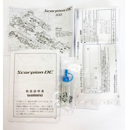  SHIMANO シマノ 16 スコーピオンDC 101 ベイトリール 03660