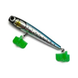 ★★ keiko ocean Chugayu 225 ルアー ポッパー Chugayu 225 ブラック x ブルー系 Bランク