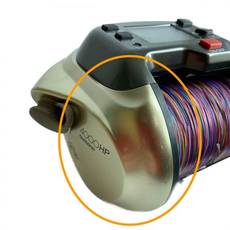  SHIMANO シマノ 電動リール　電動丸　4000HP 154000  時間、距離不明