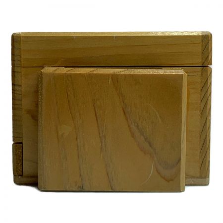  ささめ針 Kiraku　ささめ針　餌箱　木製　釣り小物