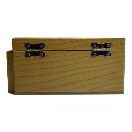  ささめ針 Kiraku　ささめ針　餌箱　木製　釣り小物