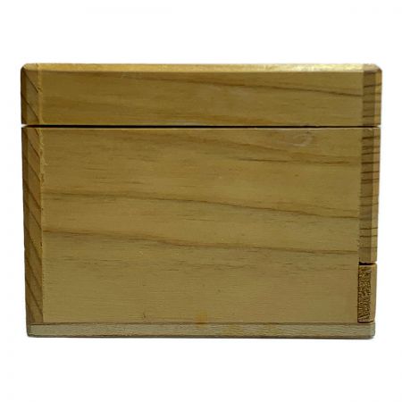  ささめ針 Kiraku　ささめ針　餌箱　木製　釣り小物