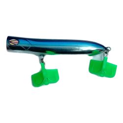 ★★ Sammys ルアー　ポッパー 音夢200-120 ブルー x シルバー Aランク