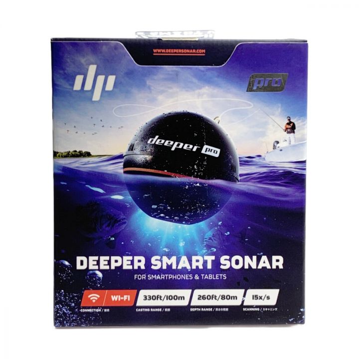 DEEPER SMART SONAR PRO+ （魚探）（Deeper Smart Sonar chirp+ 魚群 