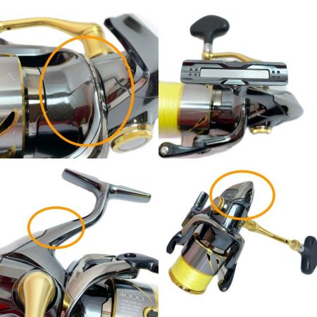  SHIMANO シマノ 14ステラ4000XG スピにグリール　キズ、スレ多数あり 03250