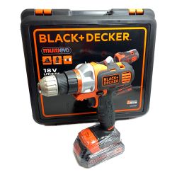 ♭♭ BLACK+DECKER ブラックアンドデッカー マルチツール　ベーシック EVO183B1 ブラック×オレンジ x オレンジ Aランク