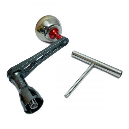  ダイワ用 カスタムハンドル/リブレ/パワー88　 PW88-D455-GMR ガンタメ x レッド