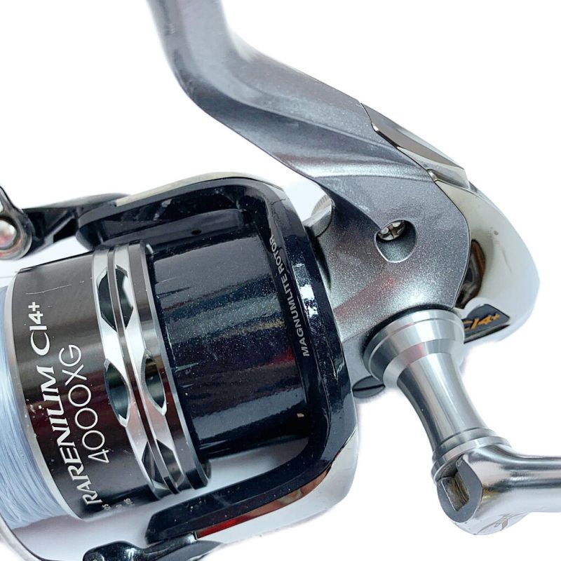 中古】 SHIMANO シマノ レアニウムCI4+ 4000XG スピニングリール 02861