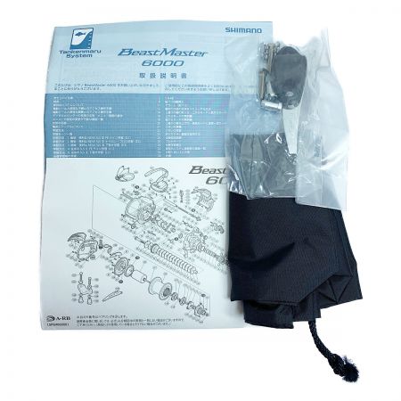  SHIMANO シマノ ビーストマスター6000 電動リール　時間136.5時間　距離34.8km 03232
