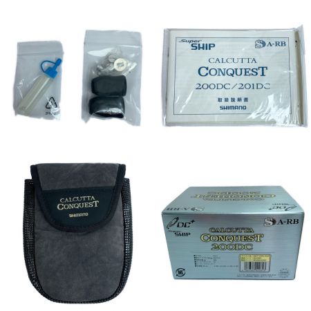  SHIMANO シマノ ベイトリール  09カルカッタコンクエス  デプスハンドルト200DC 02281
