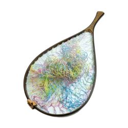 ★★ south2 west8 ×ワイズカスタム ランディングネット　釣り用品　全長　約60cm Sランク