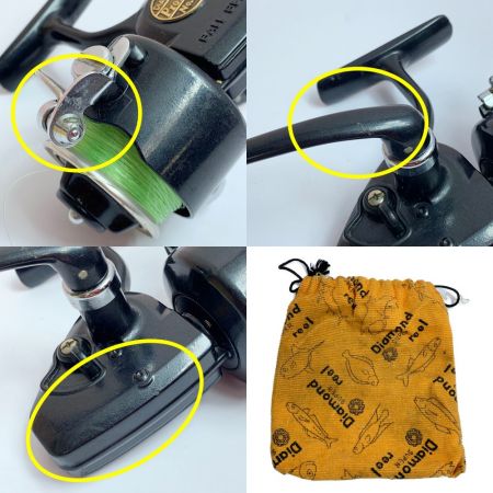  大森製作所製 DIAMOND  スピニングリール  袋付 ProLine No.101