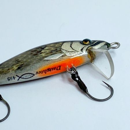  イクシュス ドウター　45S 約4ｇ　薄型シンキングミノー マムシ本革 箱、取扱説明書付