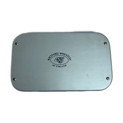 ★★ RICHARD WHEATLEY フライケース　9×14.8×2.8cm シルバー Bランク