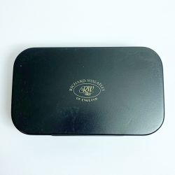 ★★ RICHARD WHEATLEY フライケース　ややスレあり ブラック　 9×14.8㎝ Bランク