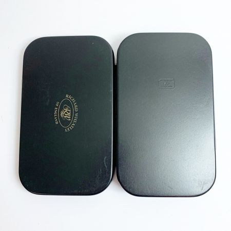  RICHARD WHEATLEY フライケース　ややスレあり ブラック　 9×14.8㎝