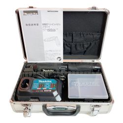 ♭♭ MAKITA マキタ 充電式ペンインパクトドライバ　充電器・充電池2個・ケース付 TD022D ブラック Bランク