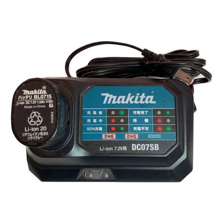  MAKITA マキタ 充電式ペンインパクトドライバ　充電器・充電池2個・ケース付 TD022D ブラック
