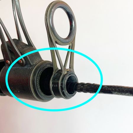  NFT  ロッド 投竿 ダイヤフラッシュ パーフェクション 25-400 本体のみ　欠けあり ﾀﾞｲｱﾌﾗｯｼｭ ﾊﾟｰﾌｪｸｼｮﾝ 27-400