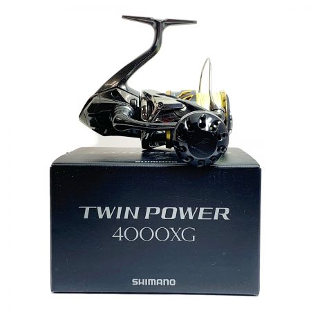 SHIMANO シマノ 20ツインパワー4000XG ハンドル社外品 04147 スプールエッジに小キズ有 Bランク