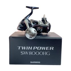 ★★ SHIMANO シマノ 21 TWIN POWER SW8000HG　スピニングリール　キズあり 04228 Aランク
