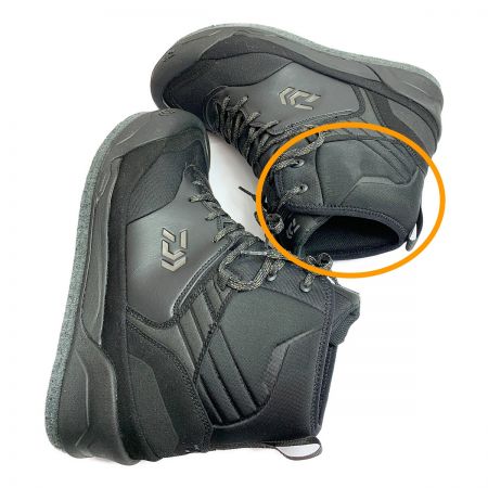  DAIWA ダイワ フィッシングシューズ(スパイクフェルト) DS-2680-H ブラック 27.0cm