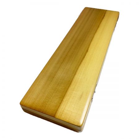  金鯱 手作り釣具　ヘラ鮒用　高級浮き箱　41.5cm×13cm キズあり