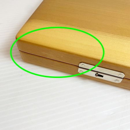  金鯱 手作り釣具　ヘラ鮒用　高級浮き箱　41.5cm×13cm キズあり