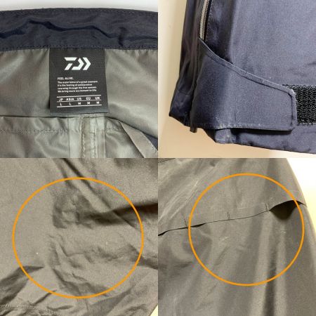  DAIWA ダイワ ゴアテックス パックライト プラス レインスーツ バリアリーフ DR-1621 スカイブルー x ブラック Lサイズ