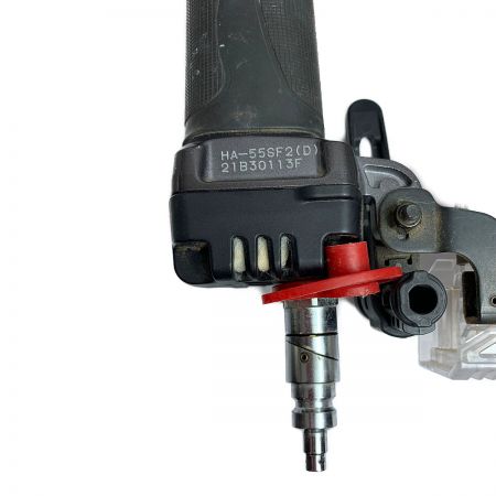  MAX マックス スーパーフィニッシュネイラ　高圧55ｍｍ HA-55SF2(D) ブラック×レッド x レッド 本体のみ