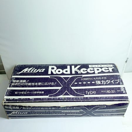  ミヤマエ ロッドキーパー　 Xタイプ【スライドサポート欠品】 ND-201