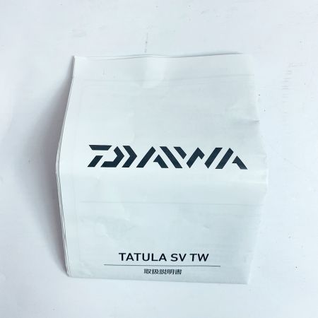  DAIWA ダイワ 20タトゥーラSVTW 103SHL　ベイトリール キズあり 630090