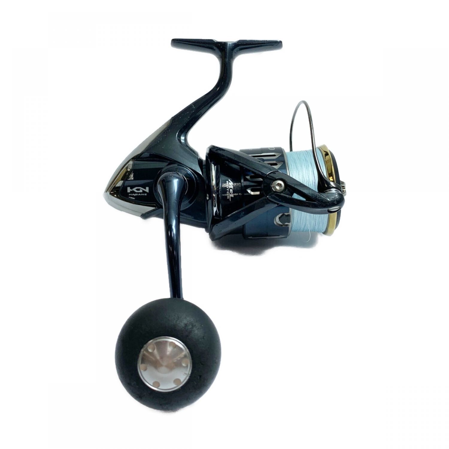 中古】 SHIMANO シマノ 17ツインパワーXD 4000XG キズ、スレ、剥がれ