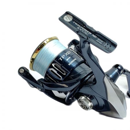 SHIMANO シマノ 17ツインパワーXD 4000XG キズ、スレ、剥がれあり 03747 Bランク