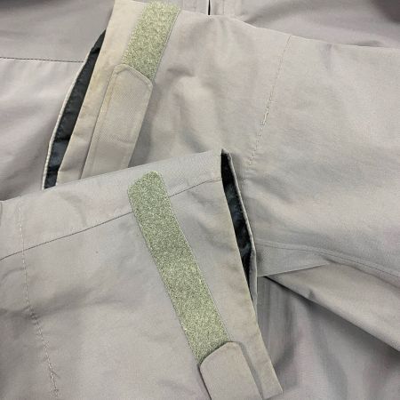  SHIMANO シマノ ショートレインジャケット　Lサイズ RA-02ST グレー 襟、袖ヨゴレあり