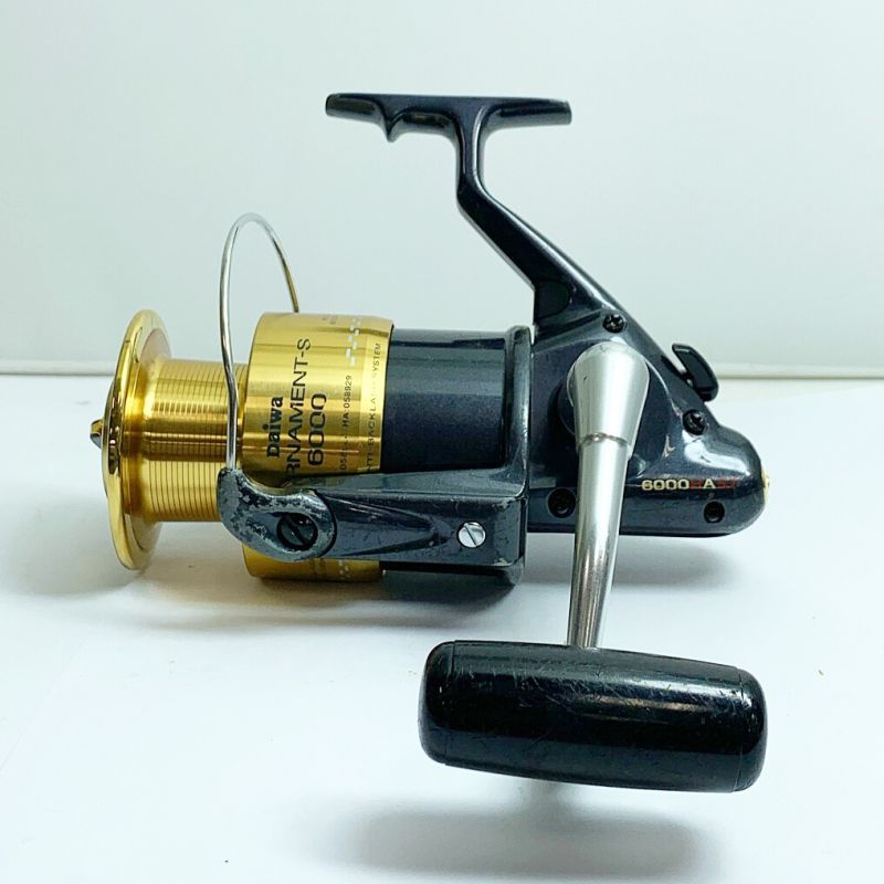 中古】 DAIWA ダイワ トーナメント-S 6000HA 替スプール付 スピニング