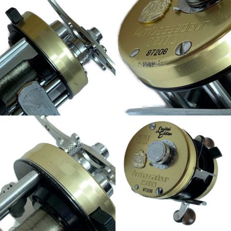  Abu Garcia アブガルシア アンバサダー 2500CI リミテッドエディション キズ有 ｱﾝﾊﾞｻﾀﾞｰ 2500CI ﾘﾐﾃｯﾄﾞｴﾃﾞｨｼｮﾝ ベイトリール